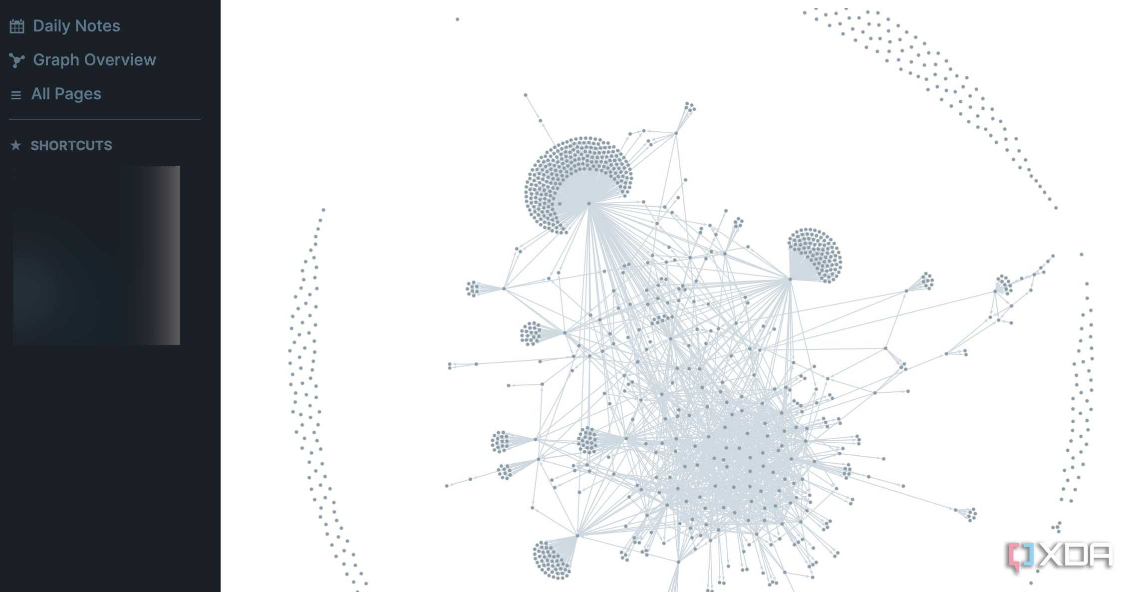 Roam Research graph
