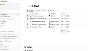 notion templates