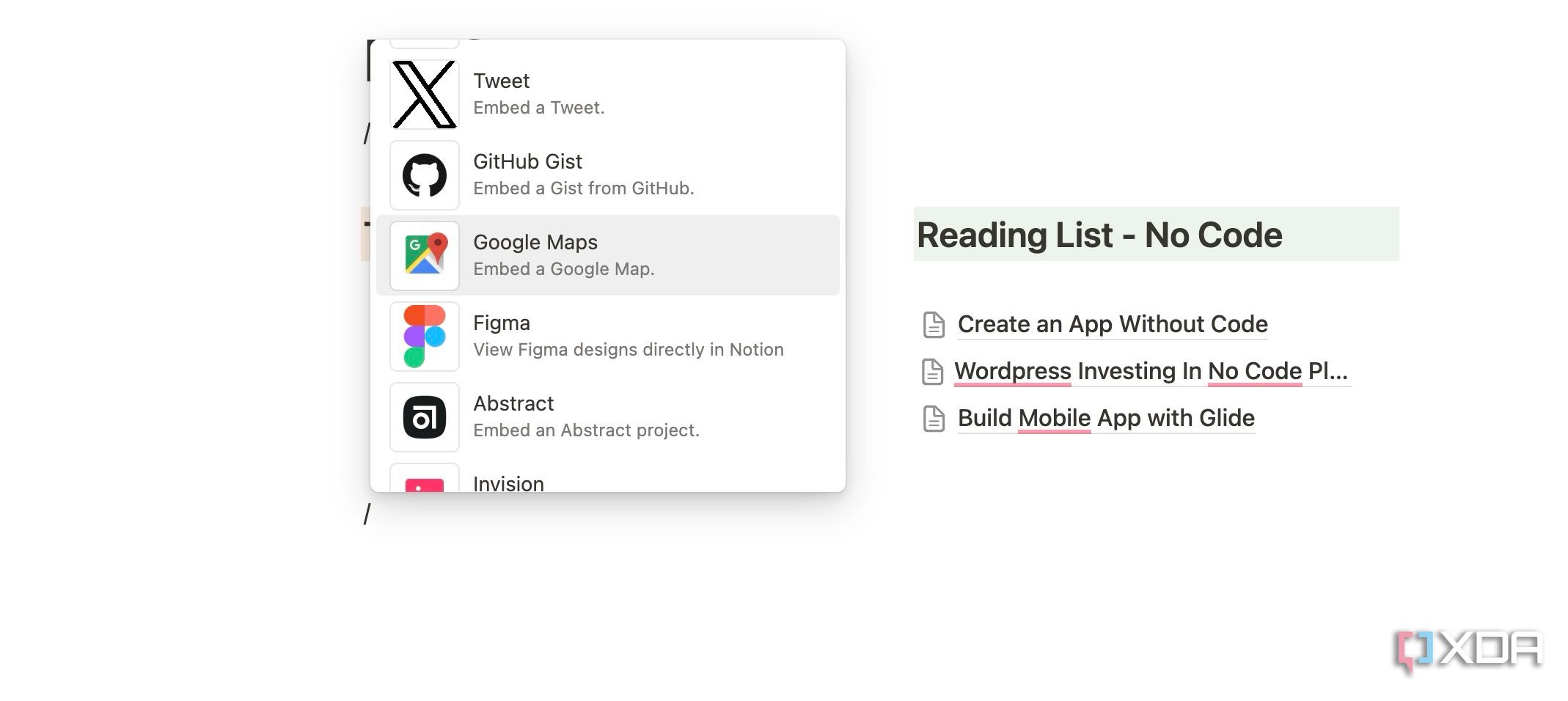 Notion integration