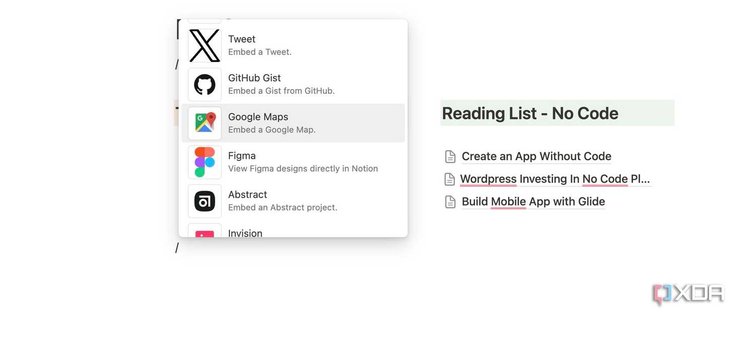 Notion integration