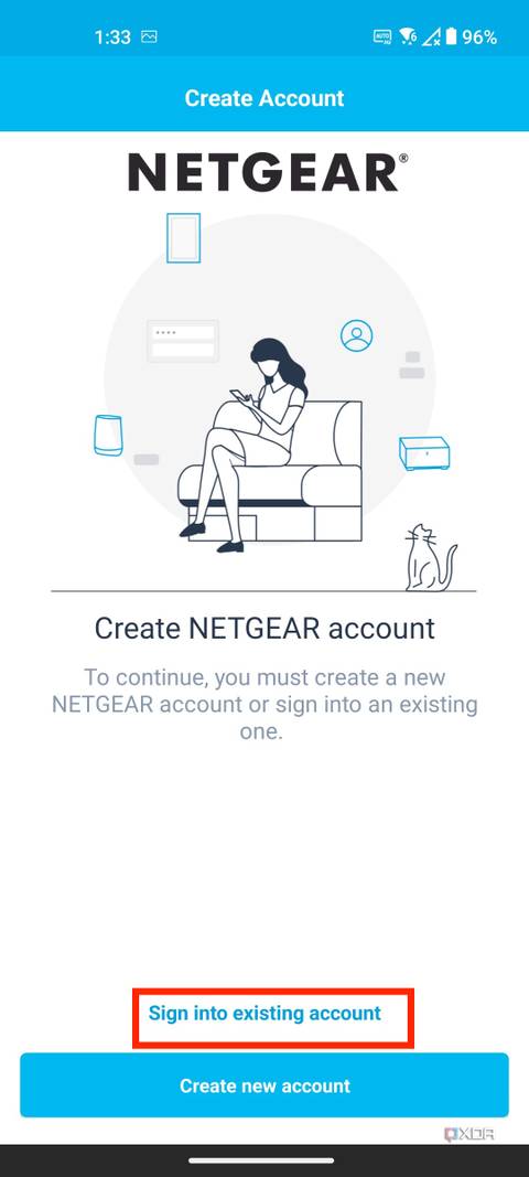 Netgear Orbi App login sign into online account