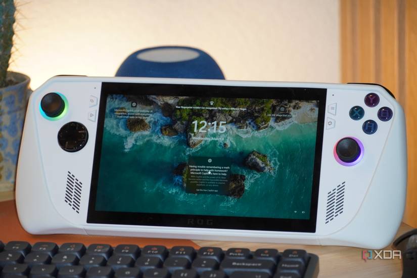 A close-up of the Windows 11 lock screen.