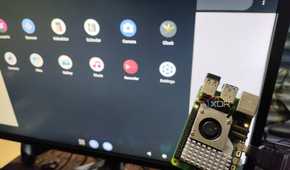 A Raspberry Pi 5 running LineageOS