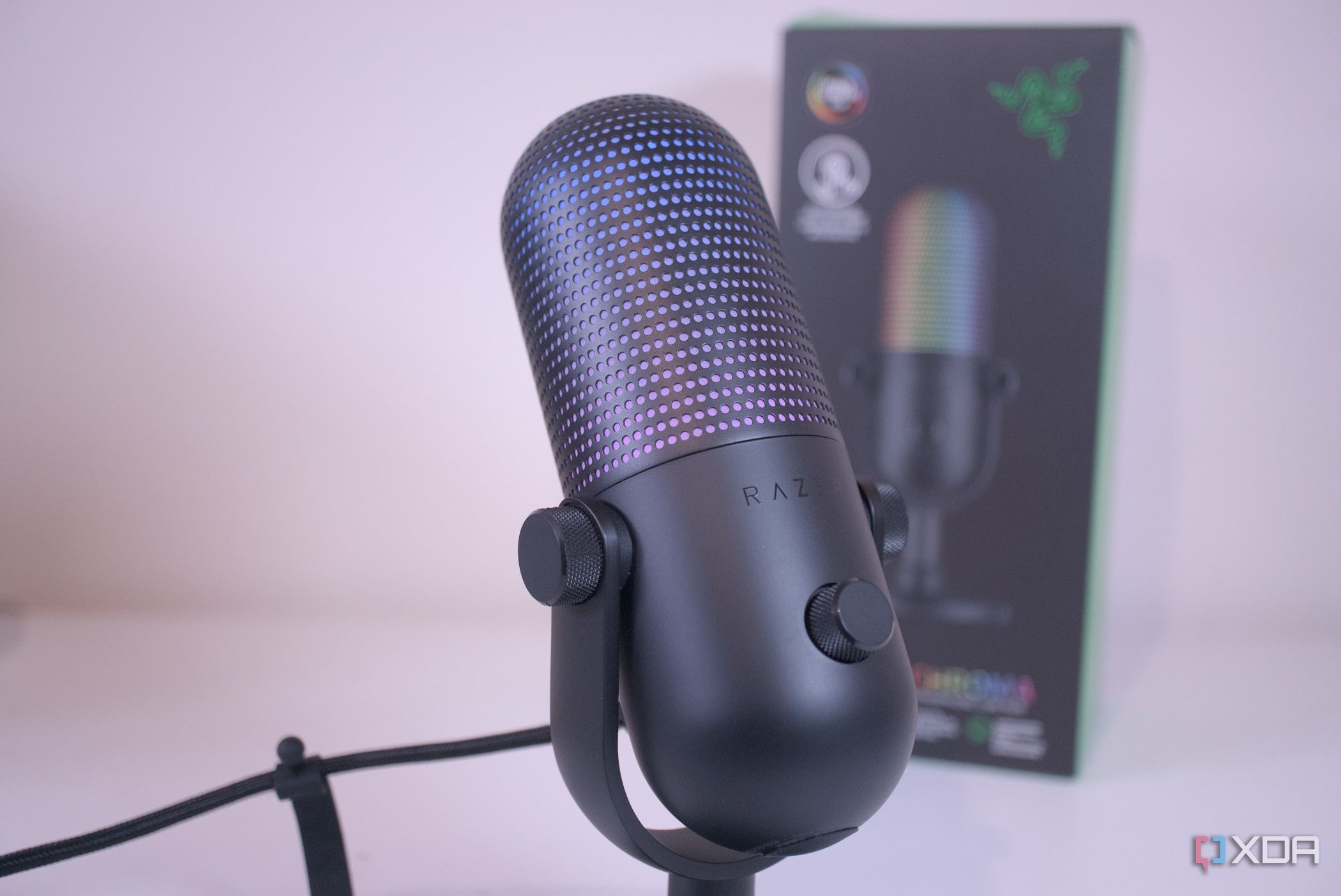 Razer Seiren V3 Chroma review: This microphone will light up your life
