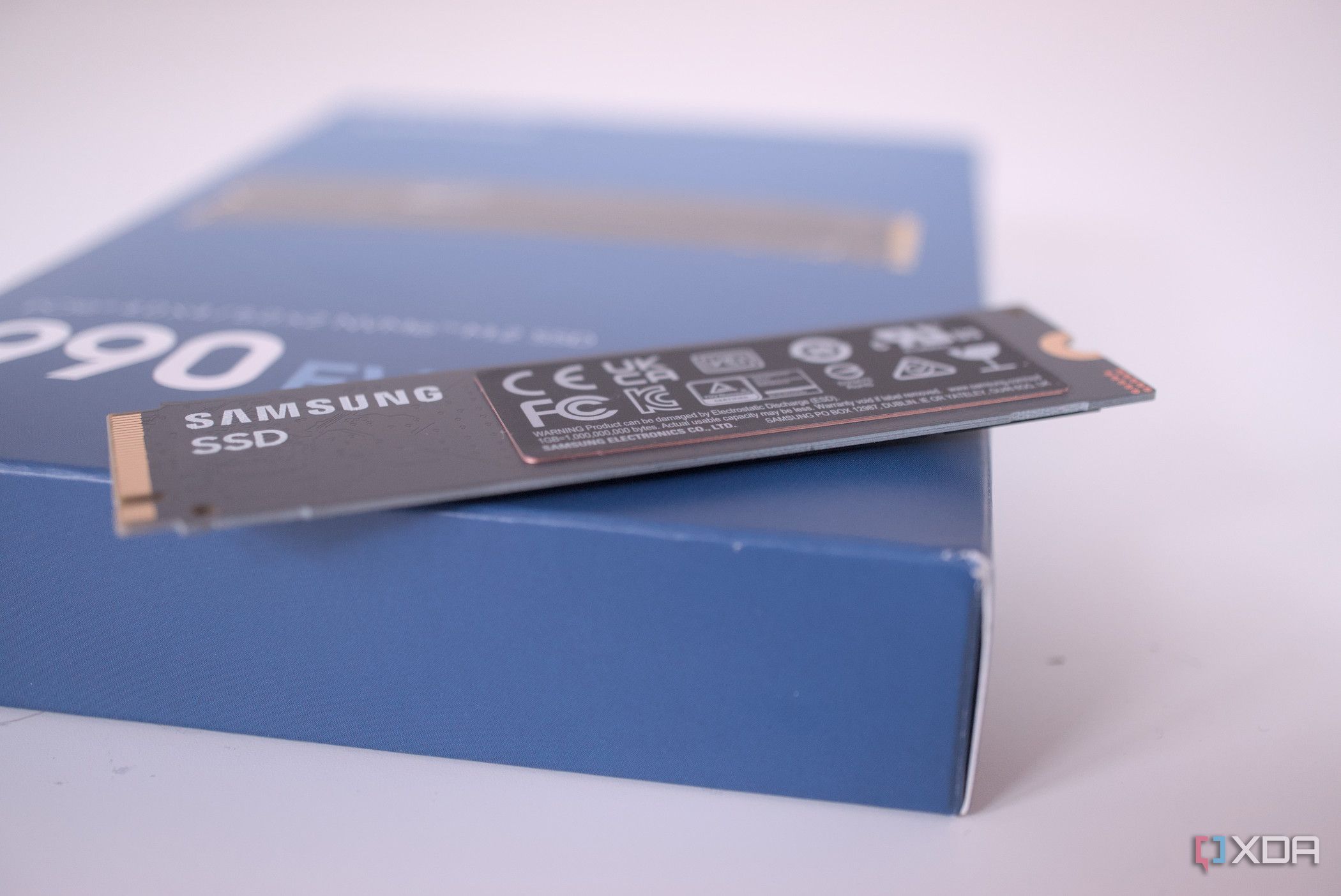 Samsung 990 Evo heat spread sticker