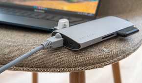 Satechi Multiport Adapter 8K with Ethernet V3-15-1