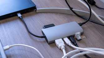 Satechi Multiport Adapter 8K with Ethernet V3-29-1