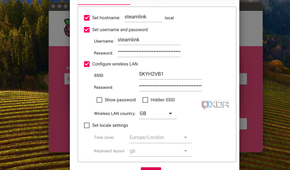 Screenshot of the general settings tab of the Raspberry Pi Imager.