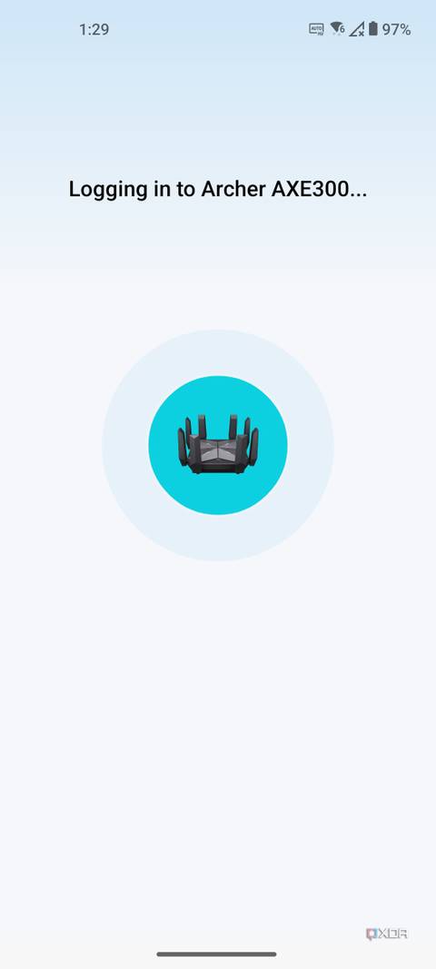 TP-Link Tether app on Android connecting