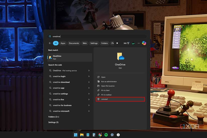 How to disable OneDrive in Windows 11