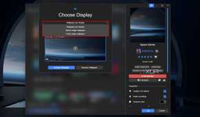 Windows 11 screenshot that highlights the clone and stretch wallpaper settings within the Wallpaper Engine app.