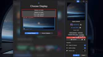 Windows 11 screenshot that highlights the clone and stretch wallpaper settings within the Wallpaper Engine app.