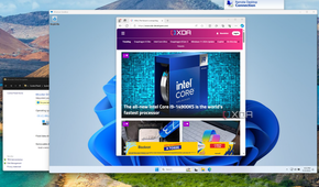 Screenshot of Windows 11 running Windows Sandbox, showing BitLocker settings, Remote Desktop