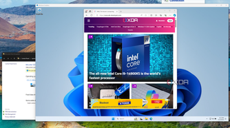 Screenshot of Windows 11 running Windows Sandbox, showing BitLocker settings, Remote Desktop