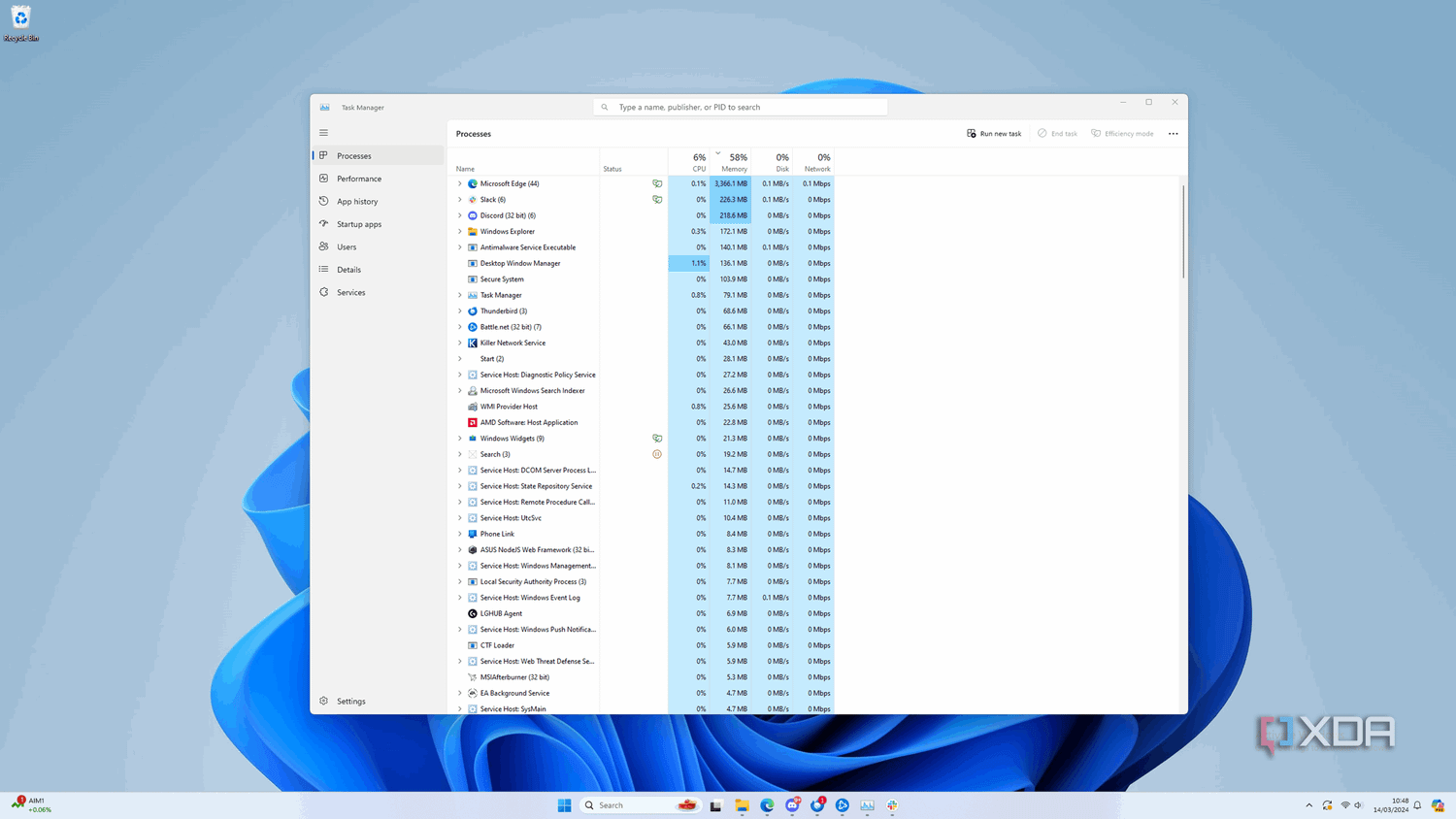Windows 11 Task Manager