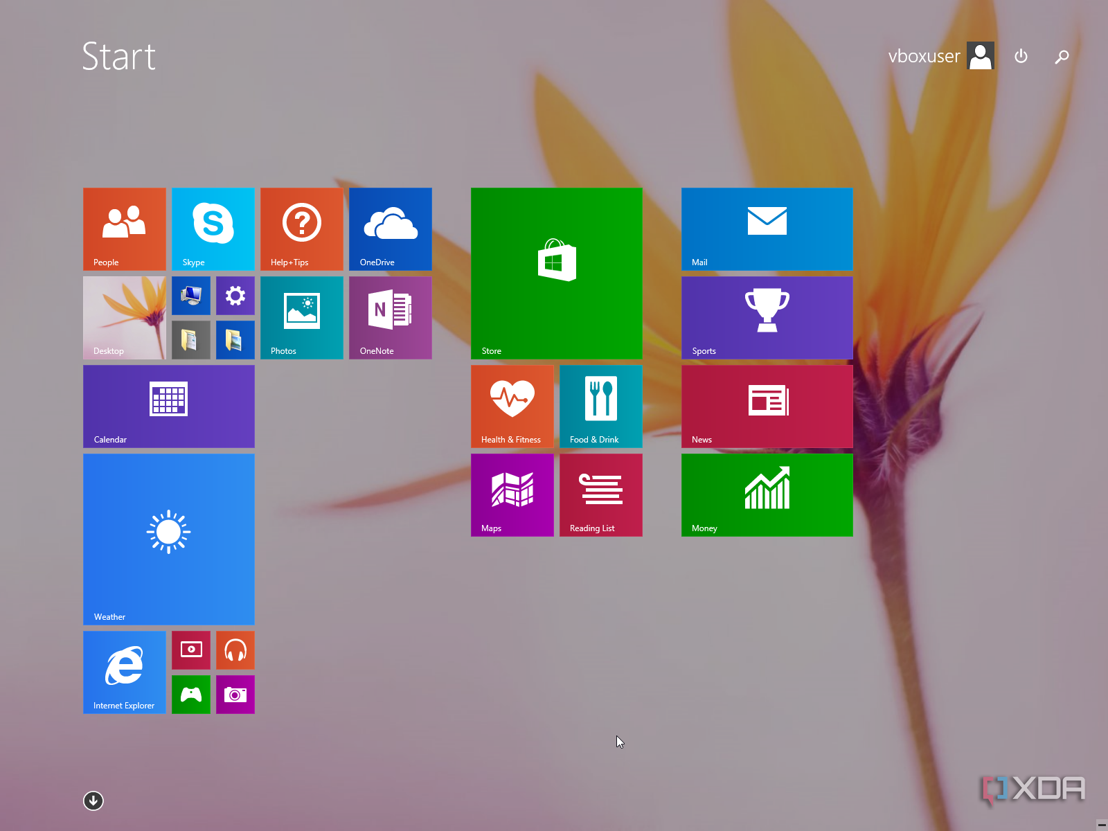 Windows 8.1 Start menu