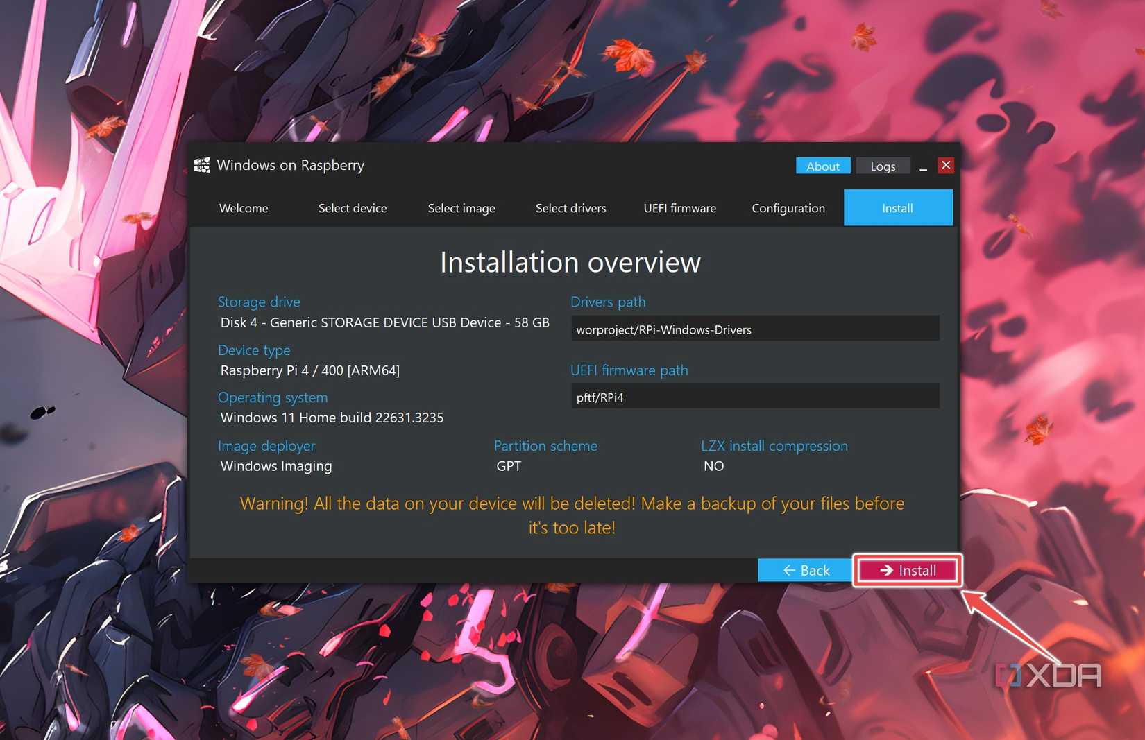 Raspberry Color Window How to install Windows 11 on your Raspberry Pi