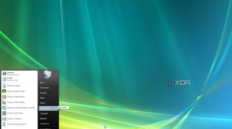 Windows Vista Start menu showing recent documents