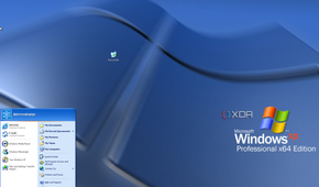 Windows XP Start menu