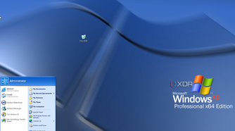 Windows XP Start menu