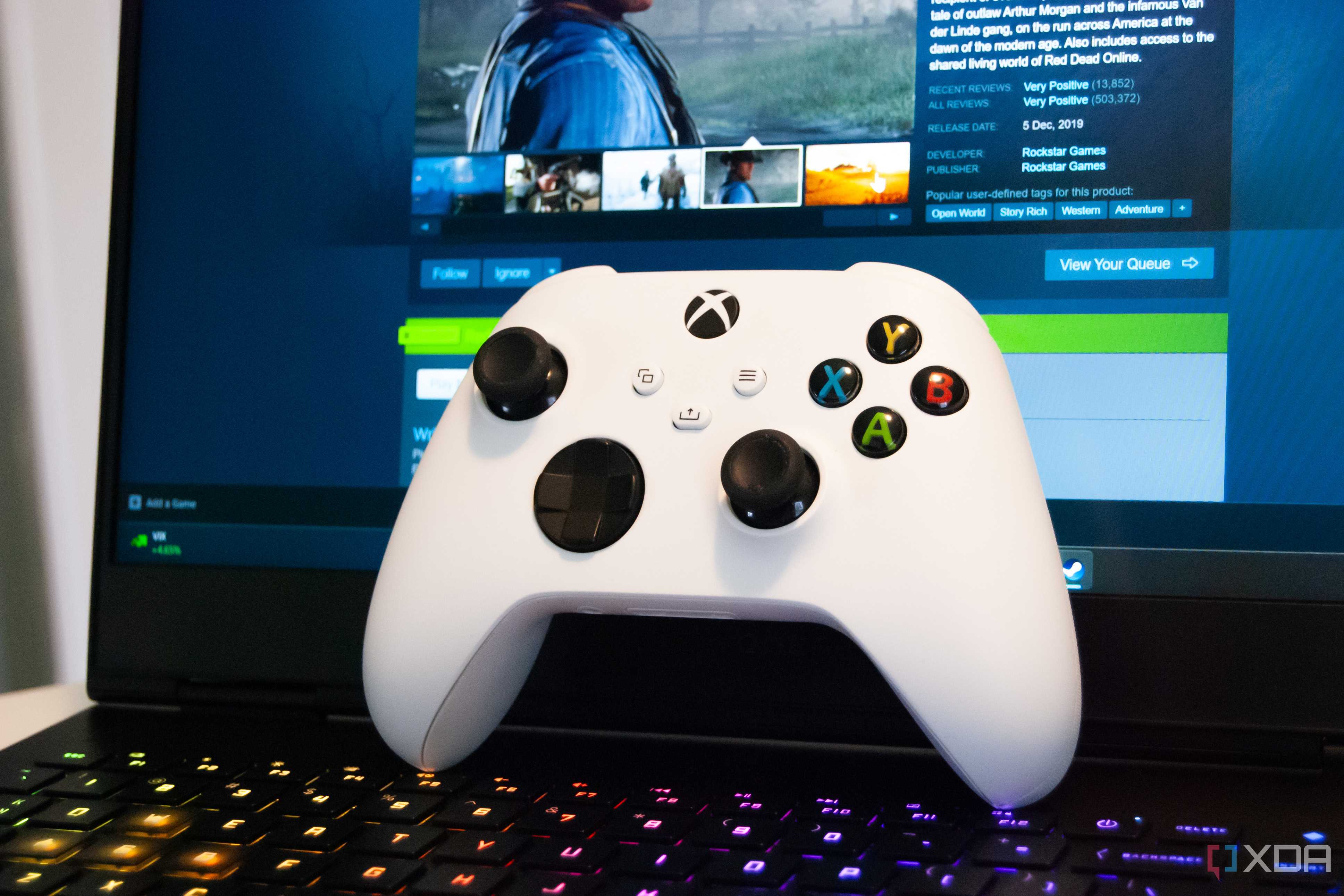Xbox Wireless controller in white