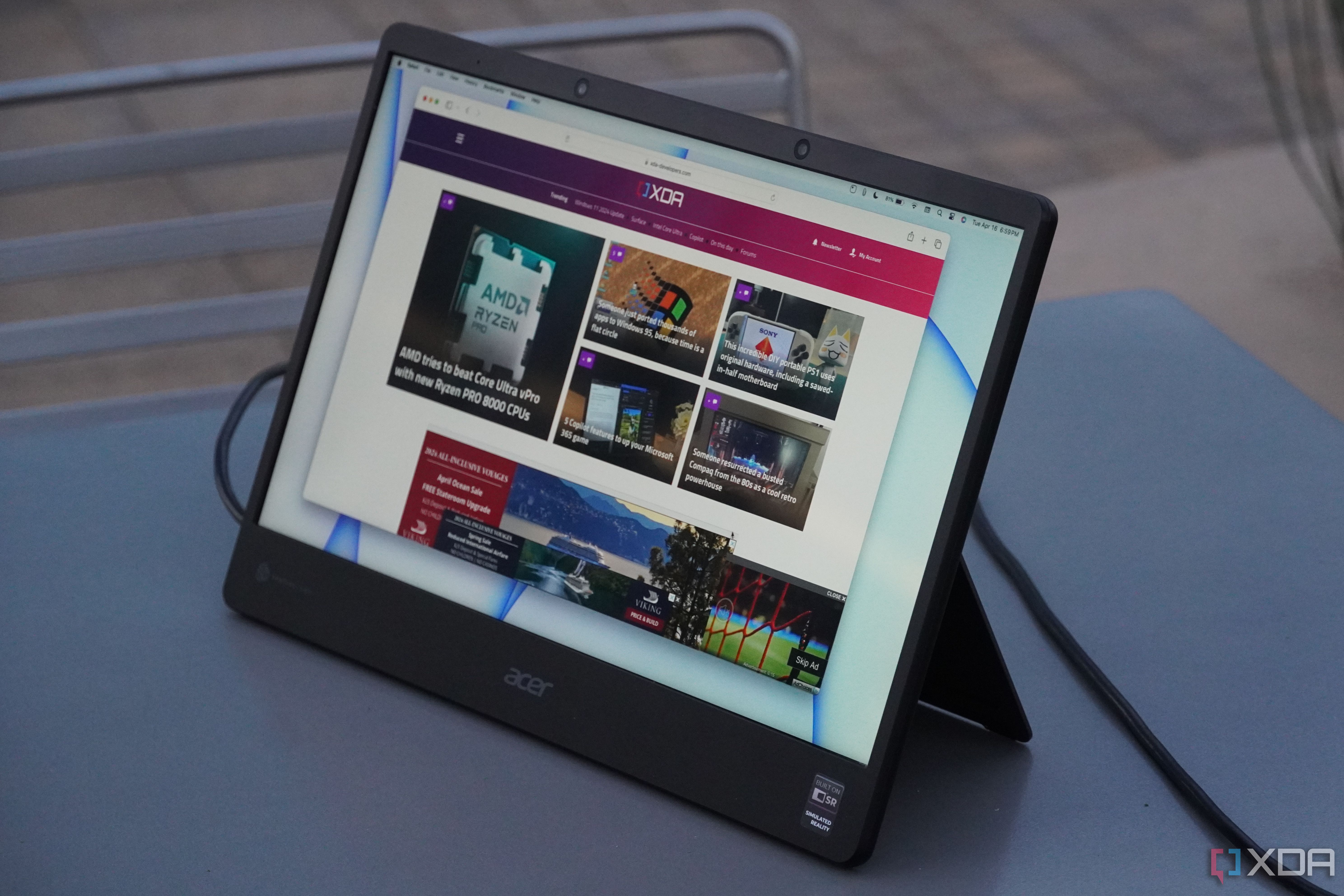 Acer SpatialLabs View Pro portable monitor review: The only real way to ...