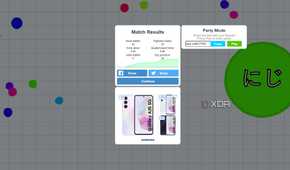A screenshot showing the Agar IO summary page.