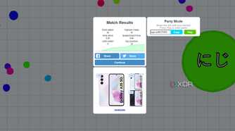 A screenshot showing the Agar IO summary page.