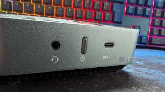 amd mini pc front panel power and usb c