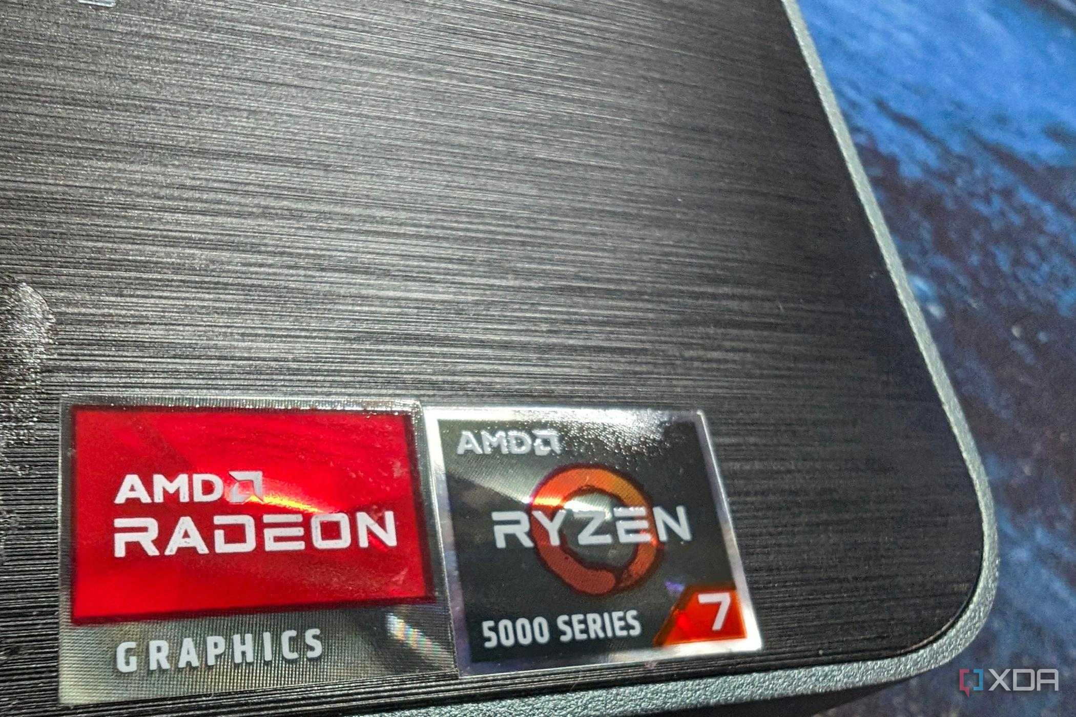 amd mini pc stickers