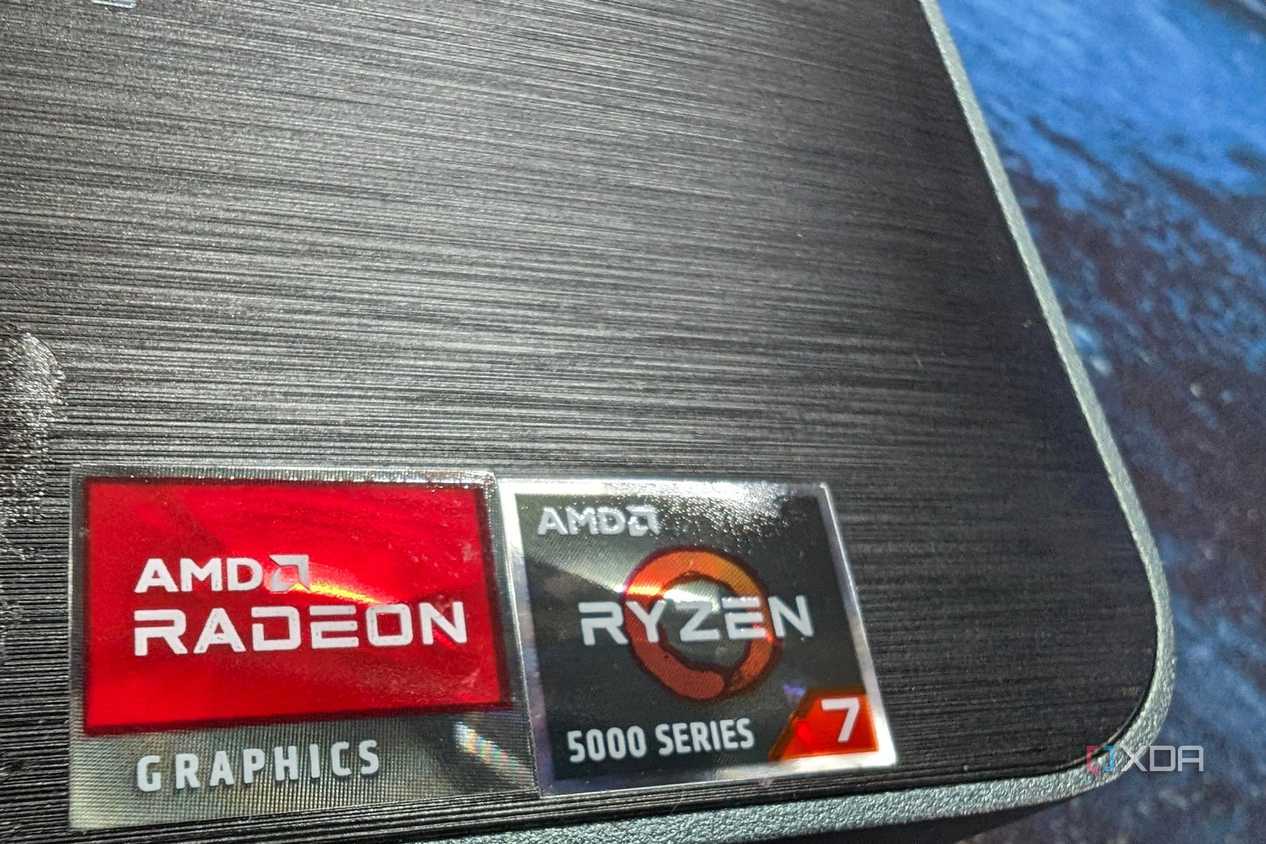 amd mini pc stickers