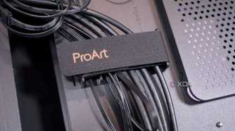 Asus ProArt PA602 cable management