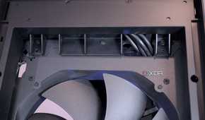 Top of the Asus ProArt PA602 fans