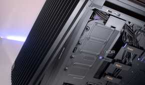 Asus ProArt PA602 side and front panels removed
