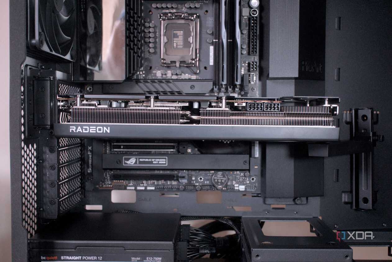 Asus ProArt PA602 GPU installed