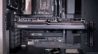 Asus ProArt PA602 GPU installed