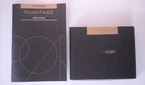 Asus ProArt PA602 manual and box