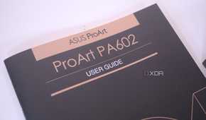 Asus ProArt PA602 manual