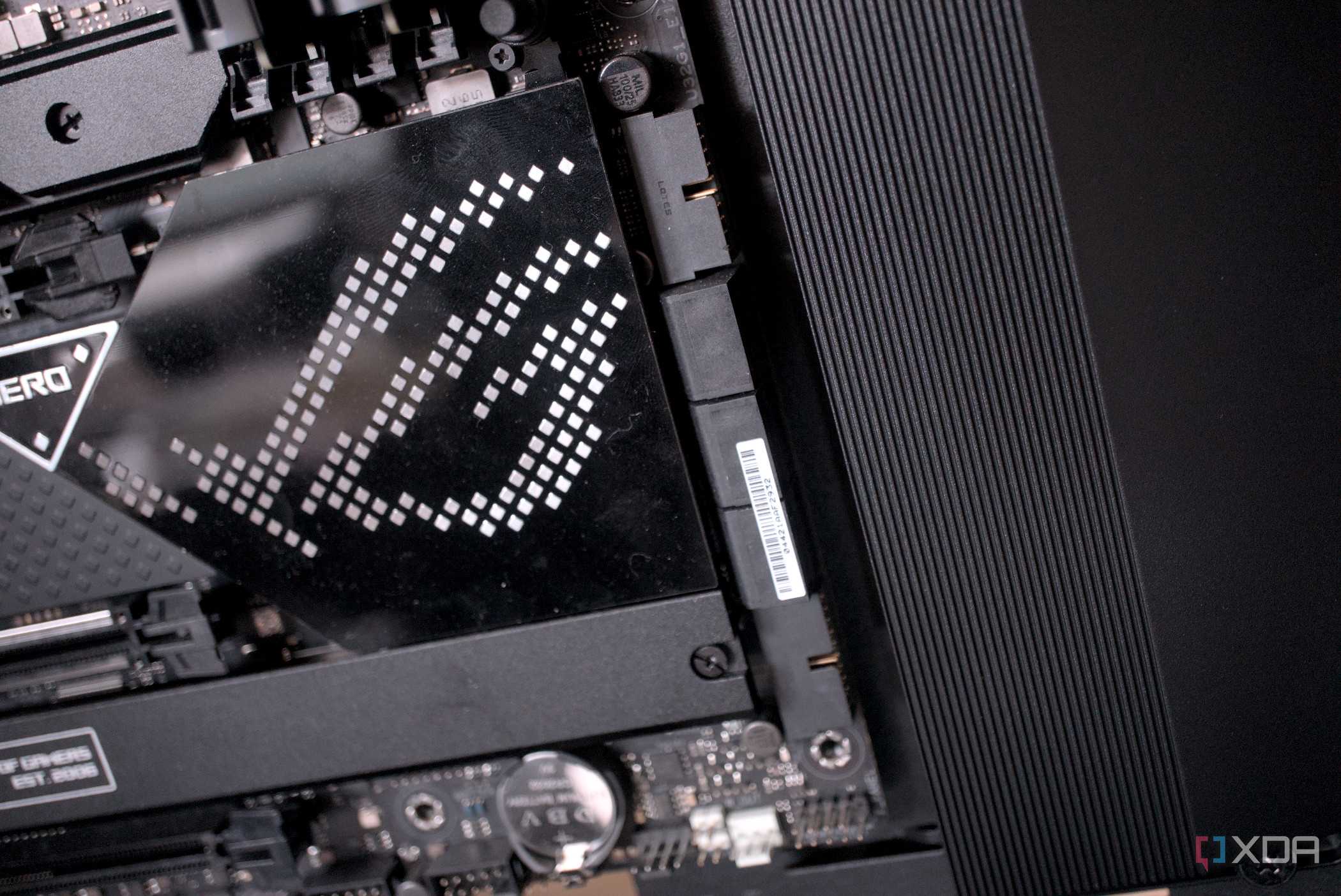 Asus ProArt PA602 motherboard headers