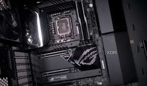 Asus ProArt PA602 motherboard installed
