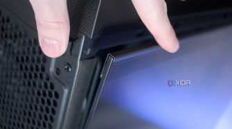 Opening the Asus ProArt PA602 side panel