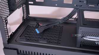 Removed the Asus ProArt PA602 PSU shroud