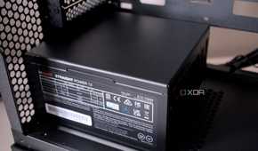 Asus ProArt PA602 PSU installed