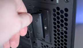 Opening the Asus ProArt PA602 GPU latch