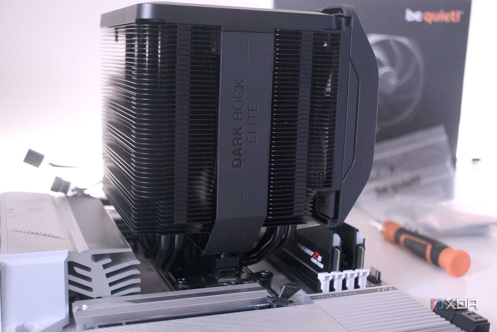 be quiet! Dark Rock Elite with its second fan