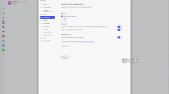 Screenshot of Beeper settings on desktop