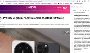 Chrome reader mode
