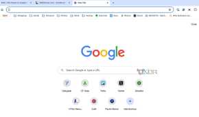 Chrome Webpage