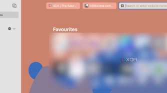 Safari tab groups from the sidebar