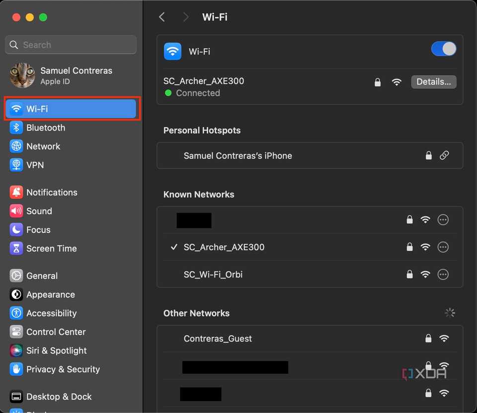 Find router IP address Mac > Wi-Fi settings
